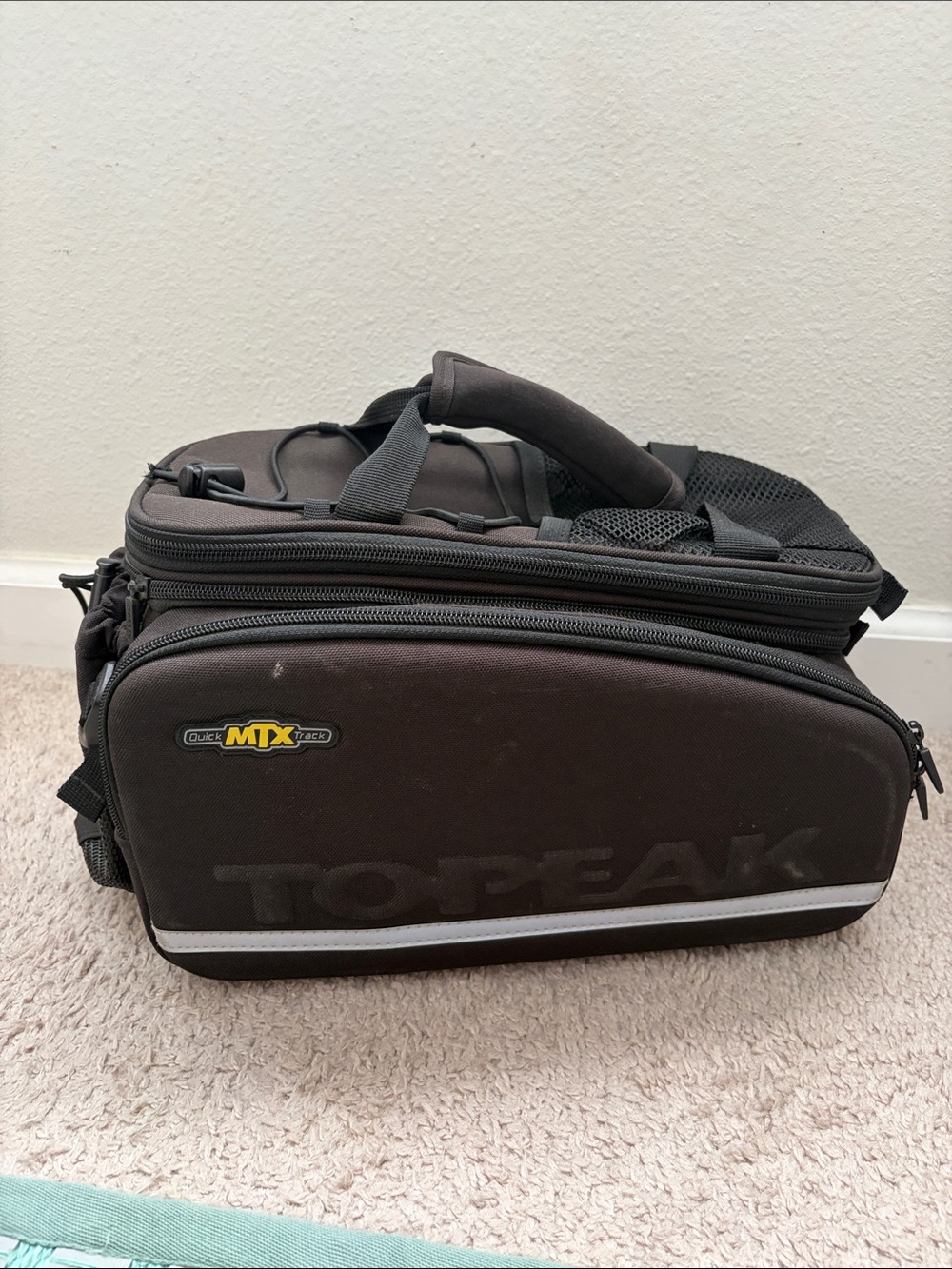 MTX Black Men's Messenger / Handlebar Bag
